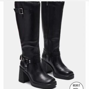 Steve Madden Francine Leather Boots